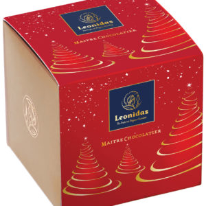 Cube Boules De Noël Chocolats Leonidas