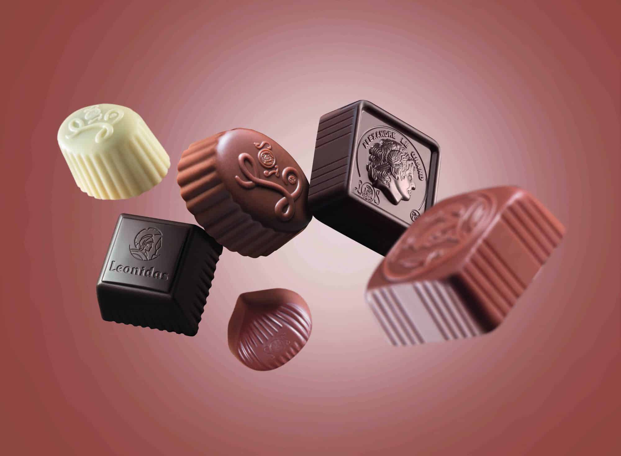 Leonidas Barres & Tablettes au Chocolat Belge